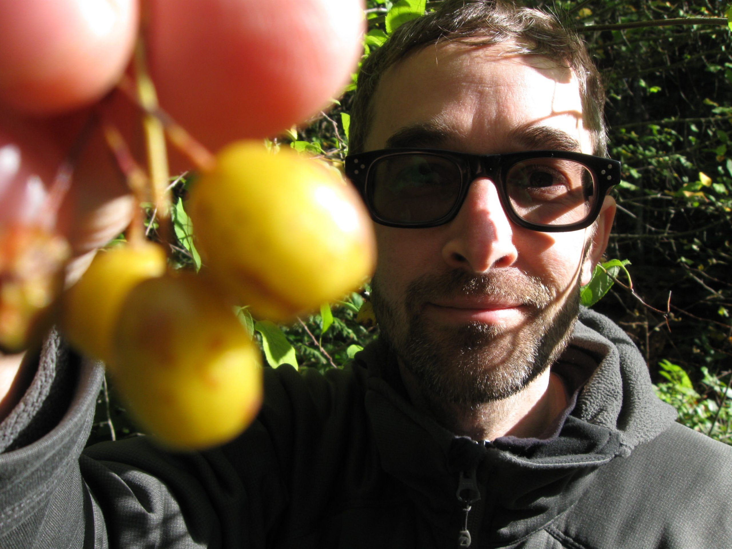 2015-Oct-15-Alex-Grunenfelder-with-Pacific-crabapples-IMG_8215