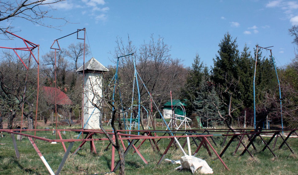 Socialist era gymnastics training facility, Hungary, Tom Sloan (2013)