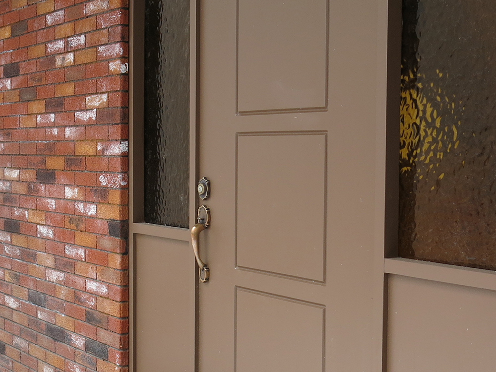 Detail of Vancouver Especially (A Vancouver Special scaled to its property value in 1973, then increased by 8 fold), Ken Lum, 2015