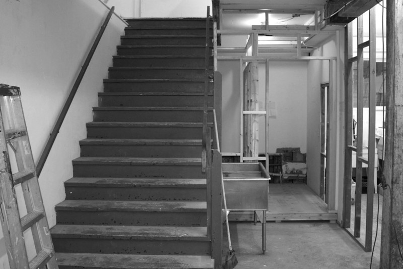 Bathroom renovation in progress