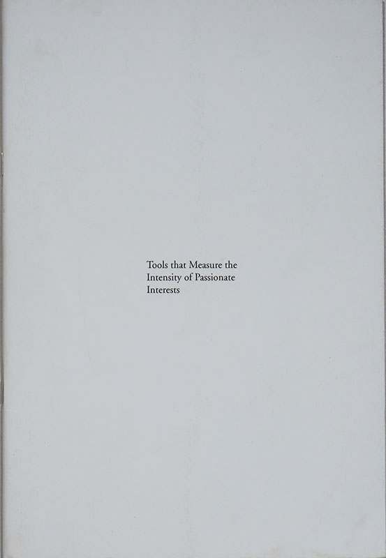 Tools that Measure the Intensity of Passionate Interests