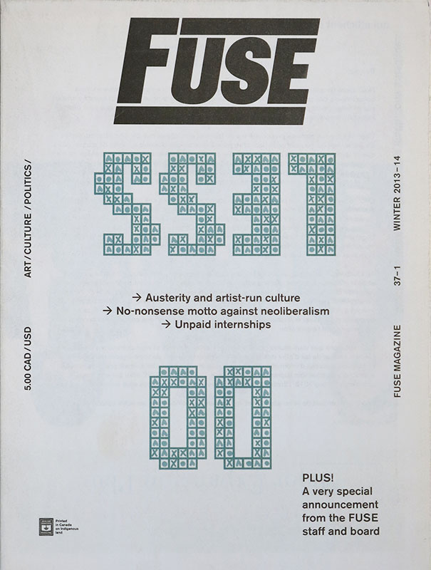 Fuse Magazine
Do Less, Winter 2013-14