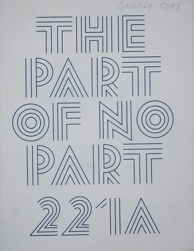 The Part of No Part