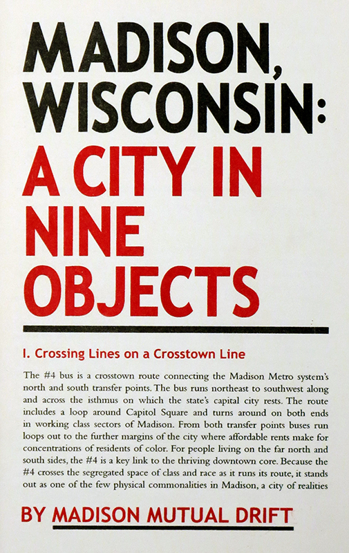 Madison Wisconsin: A City in Nine Objects