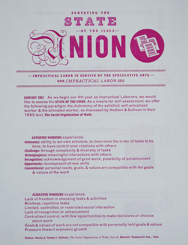 Surveying the State of the ILSSA Union