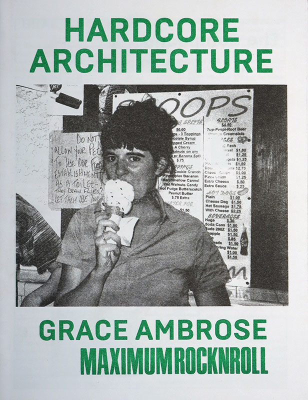 Hardcore Architecture
MAXIMUM ROCKNROLL