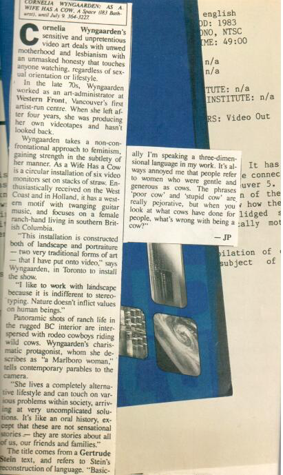 Cornelia Wyngaarden: Artist File