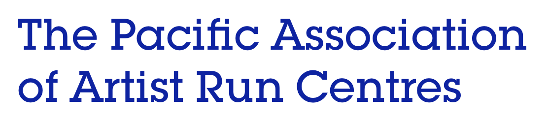 Pacific Association of Artist Run Centres