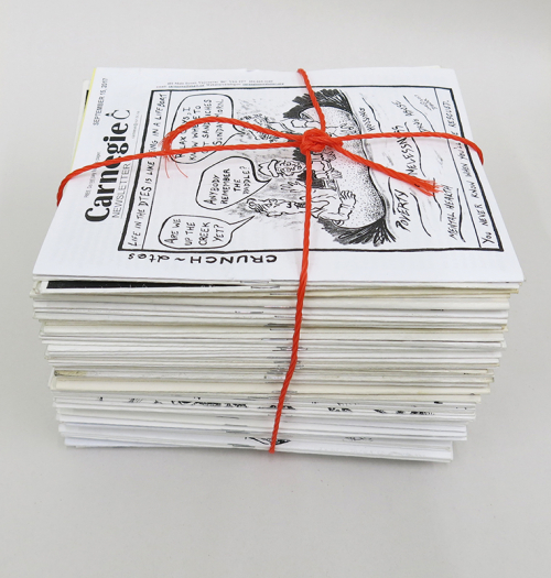 Carnegie Newsletters, a selection of issues from 1992-2017